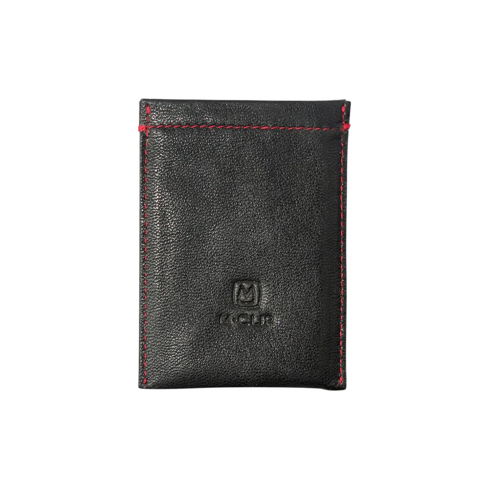 M-CLIP Leather RFID Case Vertical in Black